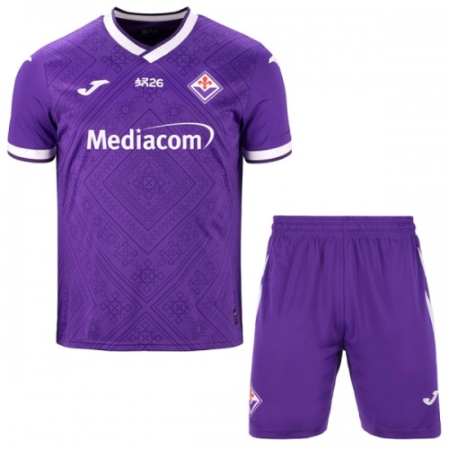 Dětský Fotbalový Dres AC Fiorentina Domácí Dresy 2026-27 Dětský Fotbalový Dres AC Fiorentina Domácí Dresy 2026-27