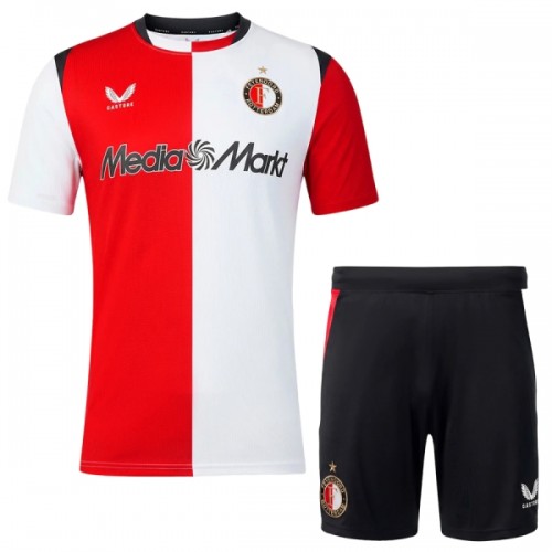 Dětský Fotbalový Dres Feyenoord Rotterdam Domácí Dresy 2026-27 Dětský Fotbalový Dres Feyenoord Rotterdam Domácí Dresy 2026-27