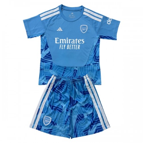 Dětský Fotbalový Dres Arsenal Brankářské 2026-27 Modrá Dětský Fotbalový Dres Arsenal Brankářské 2026-27 Modrá