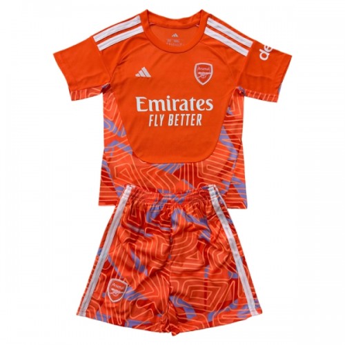 Dětský Fotbalový Dres Arsenal Brankářské 2026-27 Oranžový Dětský Fotbalový Dres Arsenal Brankářské 2026-27 Oranžový