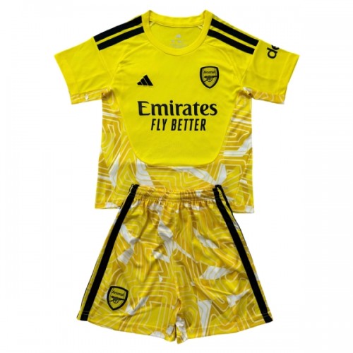 Dětský Fotbalový Dres Arsenal Brankářské 2026-27 Žlutá Dětský Fotbalový Dres Arsenal Brankářské 2026-27 Žlutá