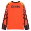 Dětský Fotbalový Dres Borussia Dortmund Domácí Dresy Brankářské 2026-27 Dlouhý Rukáv Oranžový