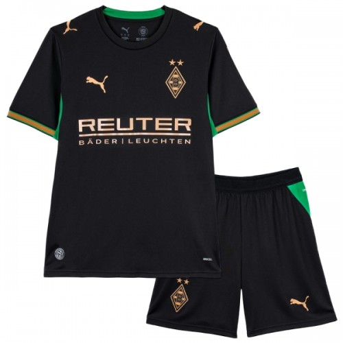 Dětský Fotbalový Dres Borussia Monchengladbach Venkovní Dresy 2026-27 Dětský Fotbalový Dres Borussia Monchengladbach Venkovní Dresy 2026-27