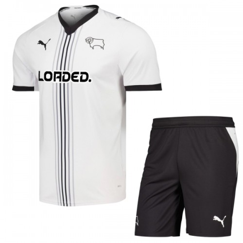 Dětský Fotbalový Dres Derby County Domácí Dresy 2026-27 Dětský Fotbalový Dres Derby County Domácí Dresy 2026-27