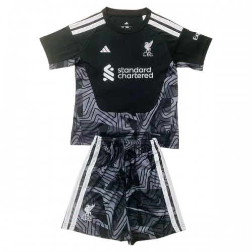 Dětský Fotbalový Dres Liverpool Brankářské 2026-27 Černá Dětský Fotbalový Dres Liverpool Brankářské 2026-27 Černá