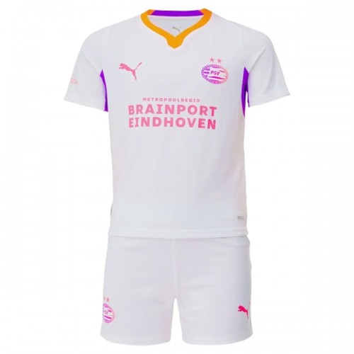 Dětský Fotbalový Dres PSV Eindhoven Venkovní Dresy 2026-27 Dětský Fotbalový Dres PSV Eindhoven Venkovní Dresy 2026-27