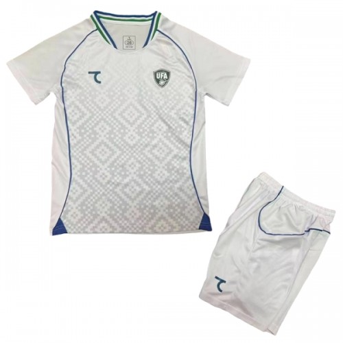 Dětský Fotbalový Dres Uzbekistan Venkovní Dresy Mistrovství Světa 2026 Dětský Fotbalový Dres Uzbekistan Venkovní Dresy Mistrovství Světa 2026