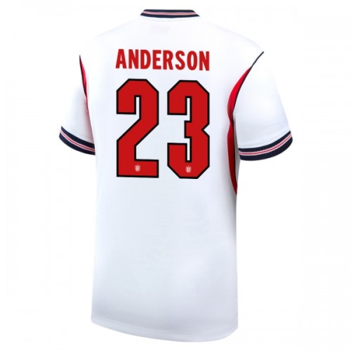 Fotbalový Dres Anglie Elliot Anderson 23 Domácí Dresy Mistrovství Světa 2026 Fotbalový Dres Anglie Elliot Anderson 23 Domácí Dresy Mistrovství Světa 2026