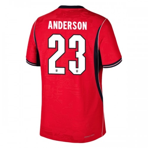 Fotbalový Dres Anglie Elliot Anderson 23 Venkovní Dresy Mistrovství Světa 2026 Fotbalový Dres Anglie Elliot Anderson 23 Venkovní Dresy Mistrovství Světa 2026
