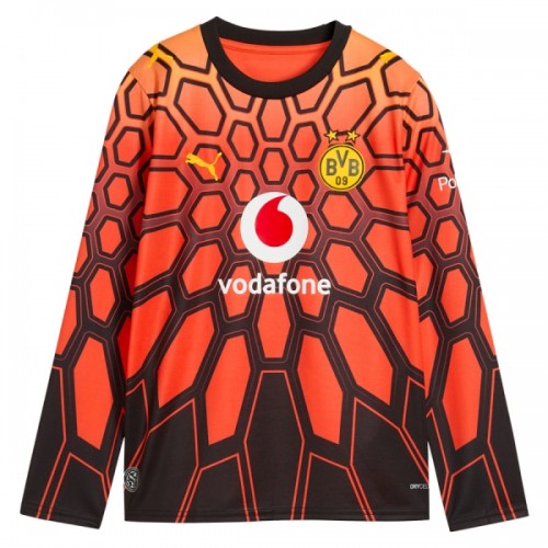 Fotbalový Dres Borussia Dortmund Domácí Dresy Brankářské 2026-27 Dlouhý Rukáv Oranžový Fotbalový Dres Borussia Dortmund Domácí Dresy Brankářské 2026-27 Dlouhý Rukáv Oranžový