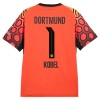 Fotbalový Dres Borussia Dortmund Kobel 1 Domácí Dresy Brankářské 2026-27 Oranžový