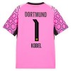 Fotbalový Dres Borussia Dortmund Kobel 1 Venkovní Dresy Brankářské 2026-27 Růžová Fotbalový Dres Borussia Dortmund Kobel 1 Venkovní Dresy Brankářské 2026-27 Růžová
