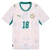 Fotbalový Dres Senegal Sarr 18 Domácí Dresy Mistrovství Světa 2026
