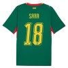 Fotbalový Dres Senegal Sarr 18 Venkovní Dresy Mistrovství Světa 2026 Fotbalový Dres Senegal Sarr 18 Venkovní Dresy Mistrovství Světa 2026