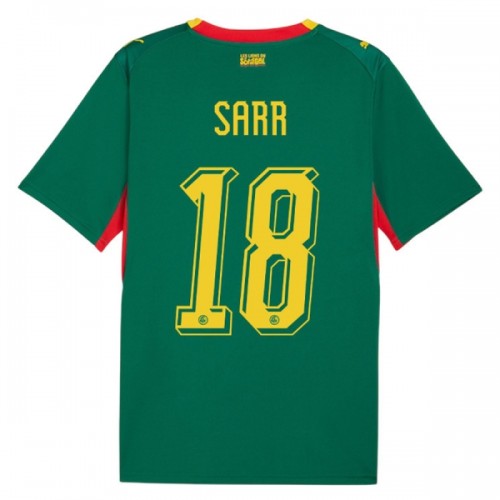 Fotbalový Dres Senegal Sarr 18 Venkovní Dresy Mistrovství Světa 2026 Fotbalový Dres Senegal Sarr 18 Venkovní Dresy Mistrovství Světa 2026