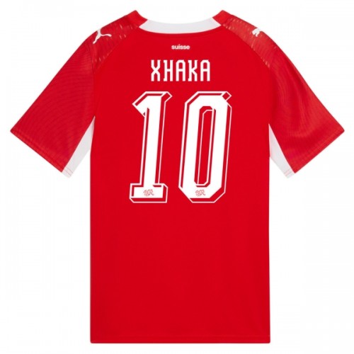 Fotbalový Dres Švýcarsko Granit Xhaka 10 Domácí Dresy Mistrovství Světa 2026 Fotbalový Dres Švýcarsko Granit Xhaka 10 Domácí Dresy Mistrovství Světa 2026