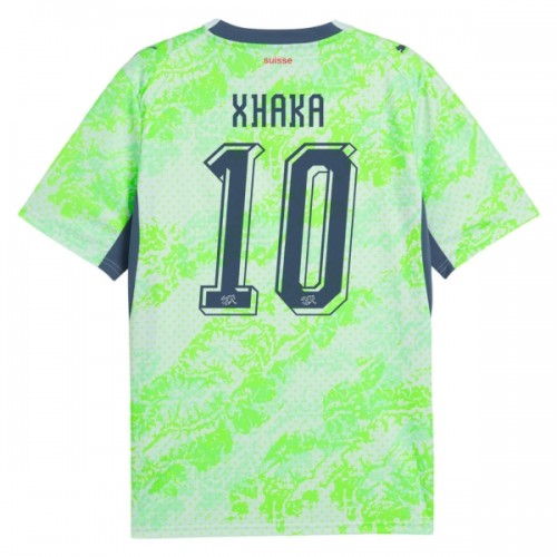 Fotbalový Dres Švýcarsko Granit Xhaka 10 Venkovní Dresy Mistrovství Světa 2026 Fotbalový Dres Švýcarsko Granit Xhaka 10 Venkovní Dresy Mistrovství Světa 2026
