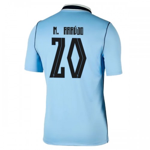Fotbalový Dres Uruguay Maximiliano Araujo 20 Domácí Dresy Mistrovství Světa 2026 Fotbalový Dres Uruguay Maximiliano Araujo 20 Domácí Dresy Mistrovství Světa 2026