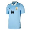 Fotbalový Dres Uruguay Maximiliano Araujo 20 Domácí Dresy Mistrovství Světa 2026