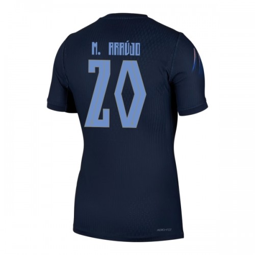Fotbalový Dres Uruguay Maximiliano Araujo 20 Venkovní Dresy Mistrovství Světa 2026 Fotbalový Dres Uruguay Maximiliano Araujo 20 Venkovní Dresy Mistrovství Světa 2026