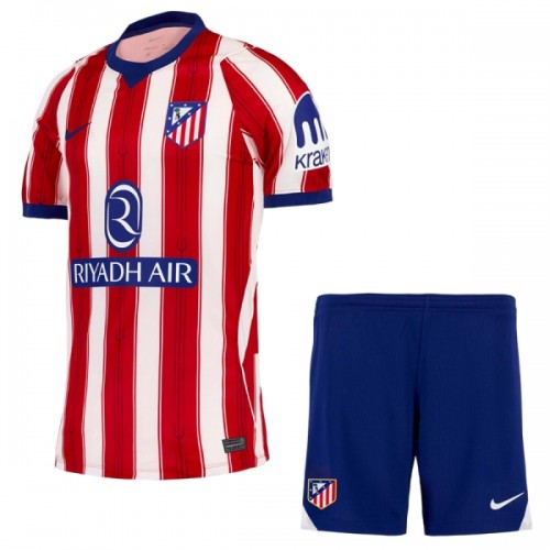 Dětský Fotbalový Dres Atlético Madrid Domácí Dresy 2026-27 Dětský Fotbalový Dres Atlético Madrid Domácí Dresy 2026-27