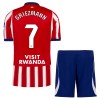 Dětský Fotbalový Dres Atlético Madrid Griezmann 7 Domácí Dresy 2026-27 Dětský Fotbalový Dres Atlético Madrid Griezmann 7 Domácí Dresy 2026-27