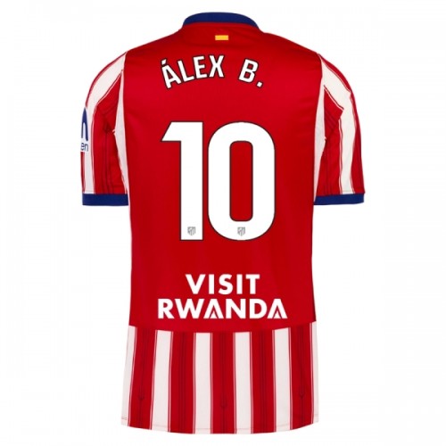 Fotbalový Dres Atlético Madrid Alex B. 10 Domácí Dresy 2026-27 Fotbalový Dres Atlético Madrid Alex B. 10 Domácí Dresy 2026-27