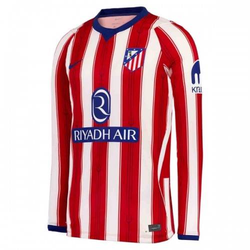 Fotbalový Dres Atlético Madrid Domácí Dresy 2026-27 Dlouhý Rukáv Fotbalový Dres Atlético Madrid Domácí Dresy 2026-27 Dlouhý Rukáv