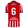 Fotbalový Dres Atlético Madrid Koke 6 Domácí Dresy 2026-27 Fotbalový Dres Atlético Madrid Koke 6 Domácí Dresy 2026-27