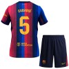 Dětský Fotbalový Dres FC Barcelona Cubarsi 5 Domácí Dresy 2026-27
