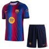 Dětský Fotbalový Dres FC Barcelona Domácí Dresy 2026-27 Dětský Fotbalový Dres FC Barcelona Domácí Dresy 2026-27