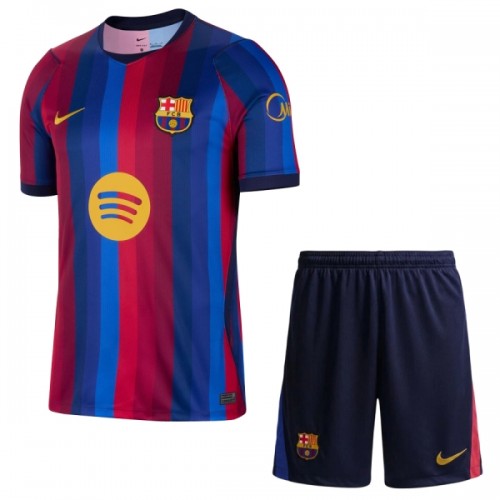 Dětský Fotbalový Dres FC Barcelona Domácí Dresy 2026-27 Dětský Fotbalový Dres FC Barcelona Domácí Dresy 2026-27