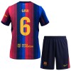Dětský Fotbalový Dres FC Barcelona Gavi 6 Domácí Dresy 2026-27