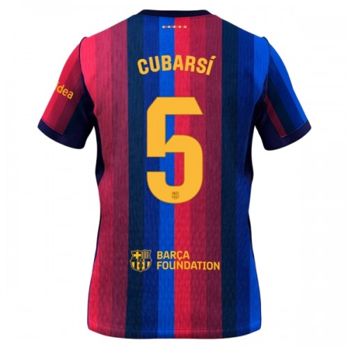 Fotbalový Dres FC Barcelona Cubarsi 5 Domácí Dresy 2026-27 Fotbalový Dres FC Barcelona Cubarsi 5 Domácí Dresy 2026-27