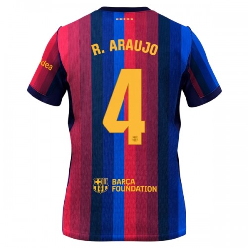 Fotbalový Dres FC Barcelona R. Araujo 4 Domácí Dresy 2026-27 Fotbalový Dres FC Barcelona R. Araujo 4 Domácí Dresy 2026-27