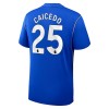 Dětský Fotbalový Dres Chelsea Caicedo 25 Domácí Dresy 2026-27