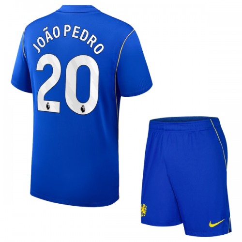 Dětský Fotbalový Dres Chelsea Joao Pedro 20 Domácí Dresy 2026-27 Dětský Fotbalový Dres Chelsea Joao Pedro 20 Domácí Dresy 2026-27