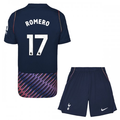Dětský Fotbalový Dres Tottenham Hotspur Romero 17 Venkovní Dresy 2026-27 Dětský Fotbalový Dres Tottenham Hotspur Romero 17 Venkovní Dresy 2026-27