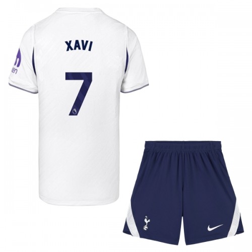 Dětský Fotbalový Dres Tottenham Hotspur Xavi 7 Domácí Dresy 2026-27 Dětský Fotbalový Dres Tottenham Hotspur Xavi 7 Domácí Dresy 2026-27