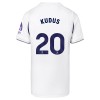 Fotbalový Dres Tottenham Hotspur Kudus 20 Domácí Dresy 2026-27 Fotbalový Dres Tottenham Hotspur Kudus 20 Domácí Dresy 2026-27