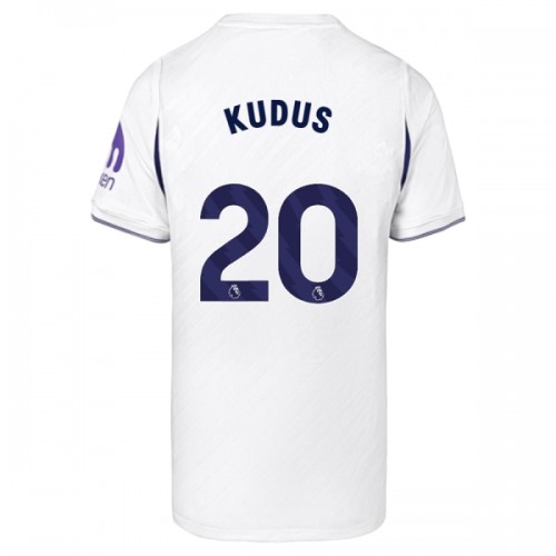 Fotbalový Dres Tottenham Hotspur Kudus 20 Domácí Dresy 2026-27 Fotbalový Dres Tottenham Hotspur Kudus 20 Domácí Dresy 2026-27