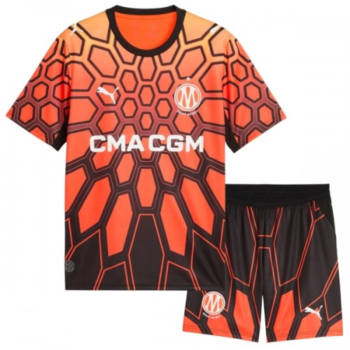 Dětský Fotbalový Dres Olympique de Marseille Domácí Dresy 2026-27 Oranžový Dětský Fotbalový Dres Olympique de Marseille Domácí Dresy 2026-27 Oranžový