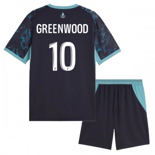 Dětský Fotbalový Dres Olympique de Marseille Greenwood 10 Venkovní Dresy 2026-27 Dětský Fotbalový Dres Olympique de Marseille Greenwood 10 Venkovní Dresy 2026-27