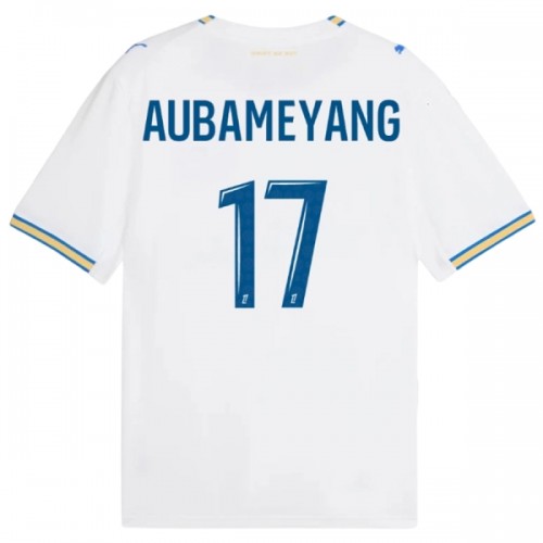 Fotbalový Dres Olympique de Marseille Aubameyang 17 Domácí Dresy 2026-27 Fotbalový Dres Olympique de Marseille Aubameyang 17 Domácí Dresy 2026-27