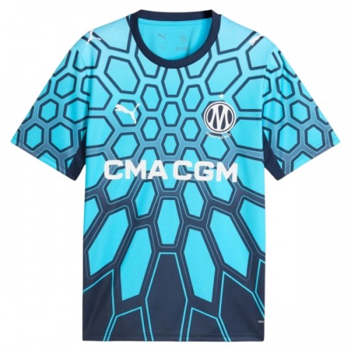 Fotbalový Dres Olympique de Marseille Venkovní Dresy 2026-27 Modrá Fotbalový Dres Olympique de Marseille Venkovní Dresy 2026-27 Modrá