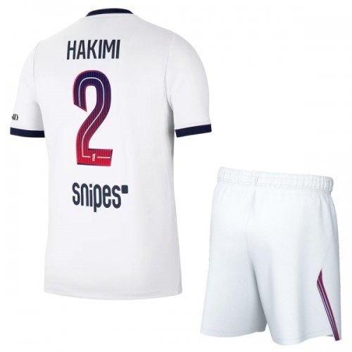 Dětský Fotbalový Dres Paris Saint-Germain Hakimi 2 Venkovní Dresy 2026-27 Dětský Fotbalový Dres Paris Saint-Germain Hakimi 2 Venkovní Dresy 2026-27