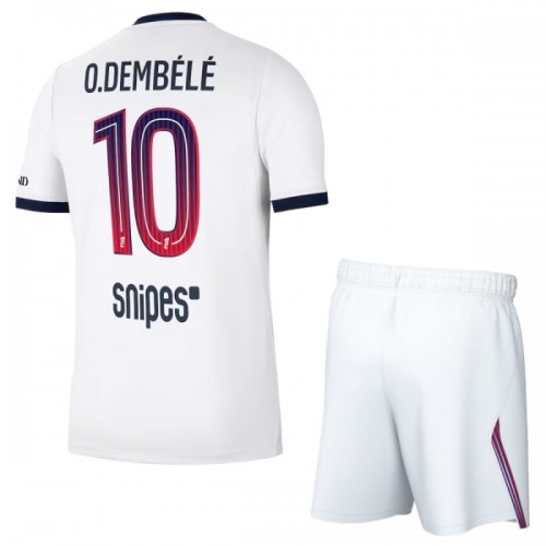 Dětský Fotbalový Dres Paris Saint-Germain O. Dembele 10 Venkovní Dresy 2026-27 Dětský Fotbalový Dres Paris Saint-Germain O. Dembele 10 Venkovní Dresy 2026-27