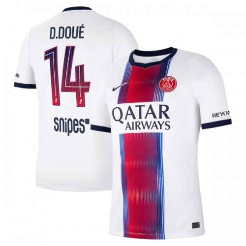 Fotbalový Dres Paris Saint-Germain Desire Doue 14 Venkovní Dresy 2026-27 Fotbalový Dres Paris Saint-Germain Desire Doue 14 Venkovní Dresy 2026-27