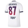 Fotbalový Dres Paris Saint-Germain Joao Neves 87 Venkovní Dresy 2026-27