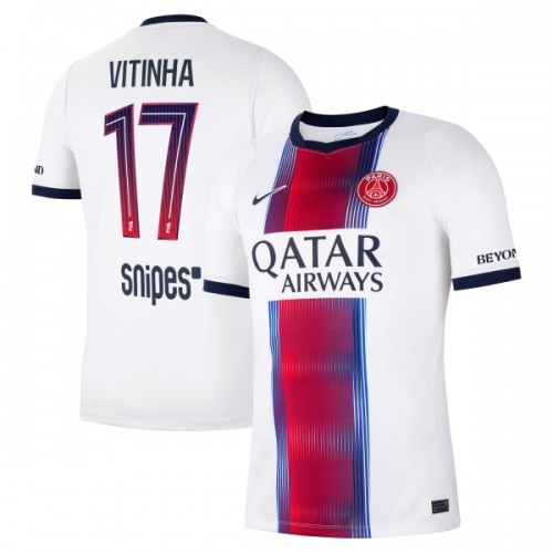 Fotbalový Dres Paris Saint-Germain Vitinha 17 Venkovní Dresy 2026-27 Fotbalový Dres Paris Saint-Germain Vitinha 17 Venkovní Dresy 2026-27